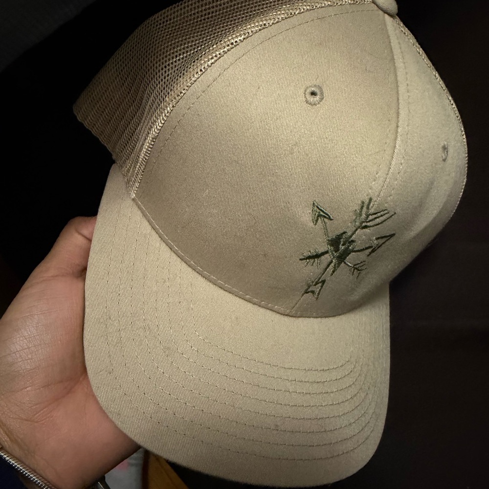 The Classic Beige Mesh Cap
